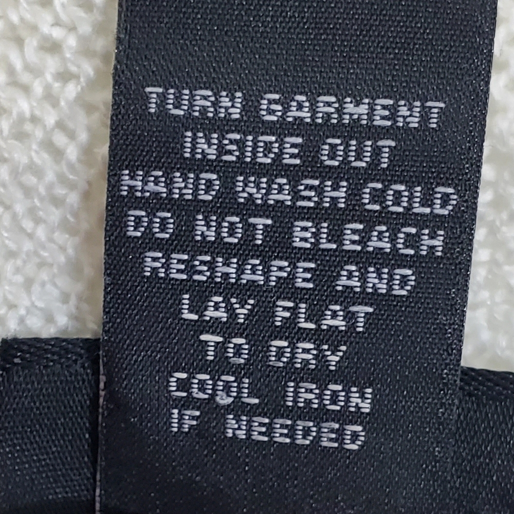 Torrid Striped Knit Fringed Vest Waterfall Front Cream Red Blue Sz 4 Pre-Owned - Picture 11 of 12